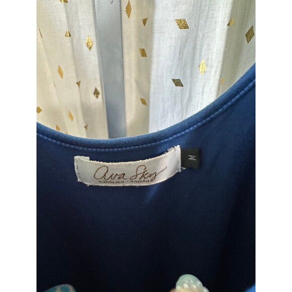 Ava Sky Custom Minnie Mouse Disney Stretch Tunic Quarter Sleeves Pockets Dress M - Picture 7 of 7